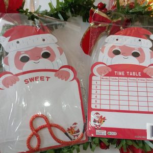 Christmas Message Board / Time Table